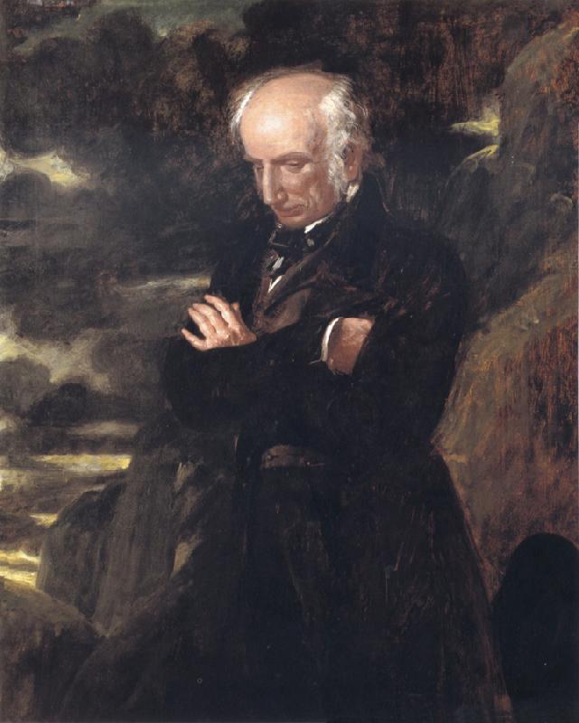 Benjamin Robert Haydon William Wordsworth oil painting image